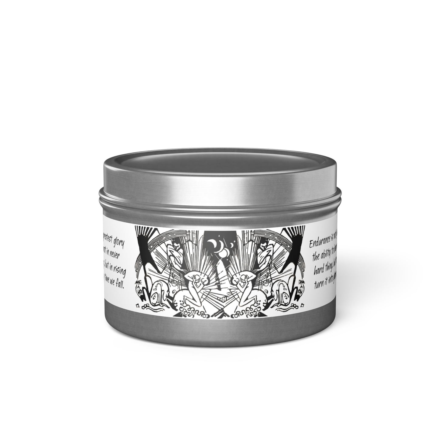 Glory Tin Candle (silver)