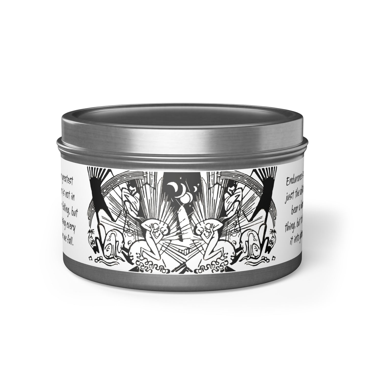 Glory Tin Candle (silver)